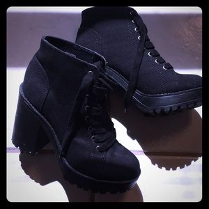 High heeled ankle boots from H&M, size 6